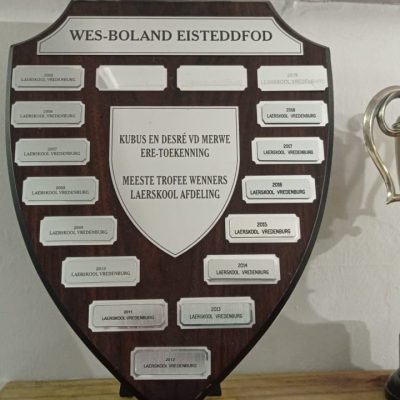Wes-Boland Eisteddfod wisseltrofee